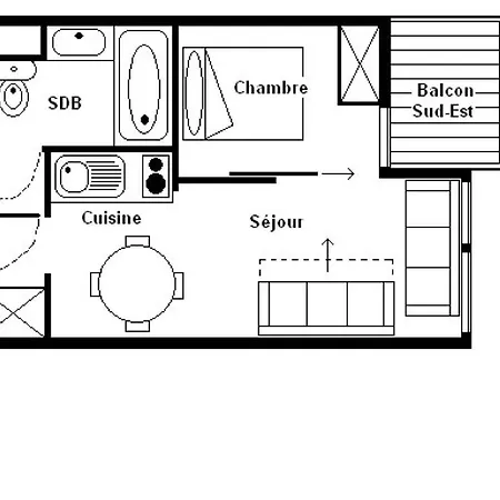 Appartement Median - Confortable - Proche Des Pistes - Balcon Mae-2334 *